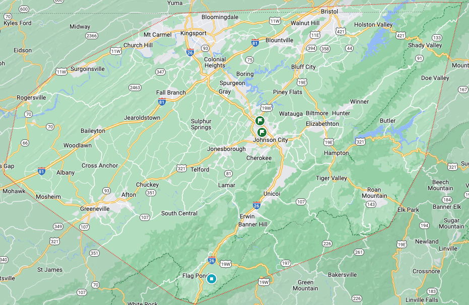 Tito's Home Group area map